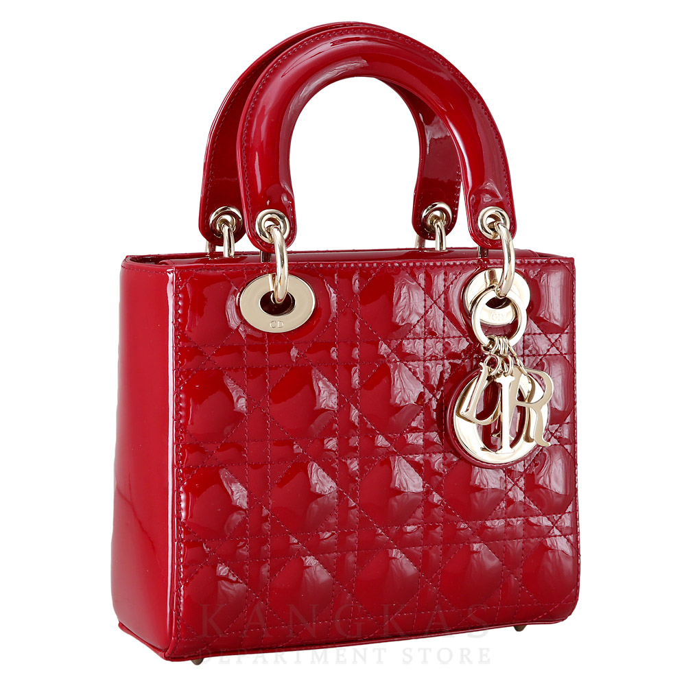 CHRISTIAN DIOR(USED)크리스찬디올 레이디디올 페이던트 스몰 백